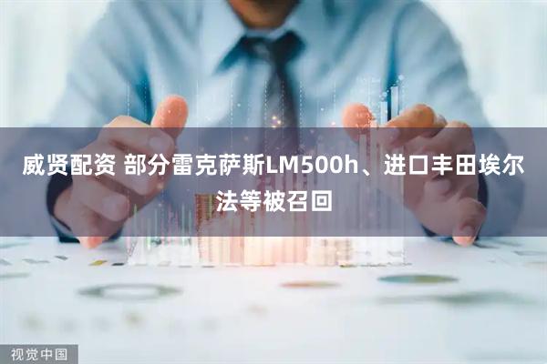 威贤配资 部分雷克萨斯LM500h、进口丰田埃尔法等被召回